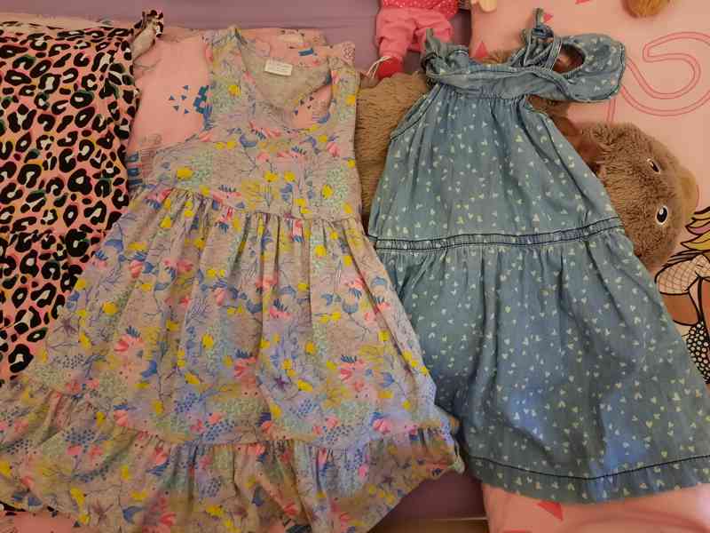 Dívčí šaty – vel. 98 a 104  - foto 3