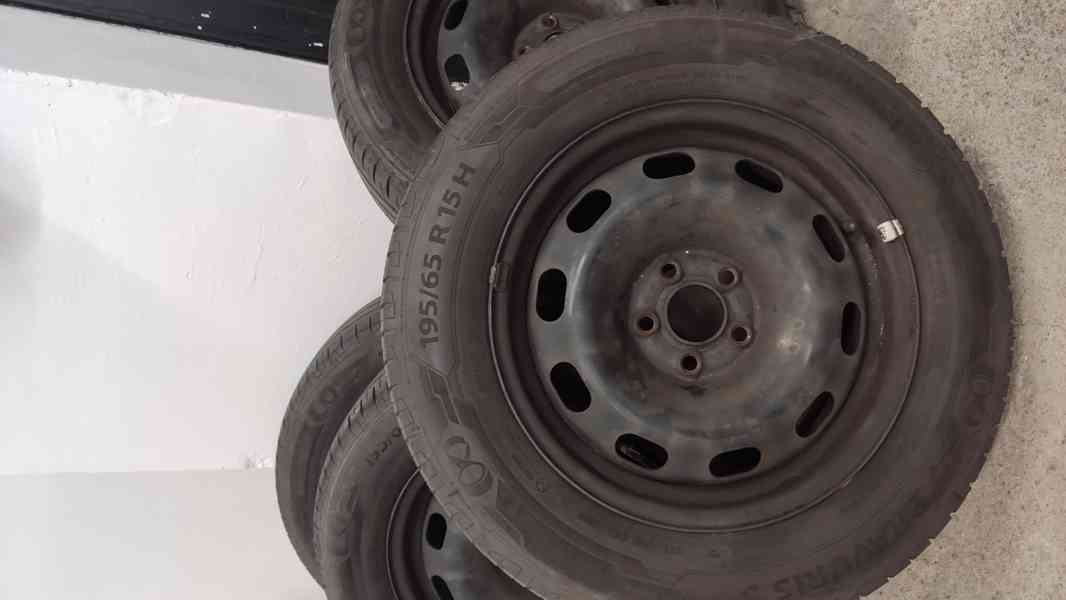 195/65 r15 barum bravuris + plech.disk 5x100