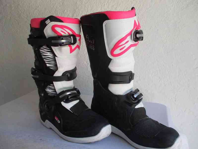 Motokrosové boty Alpinestars Tech 3 Stella - foto 2