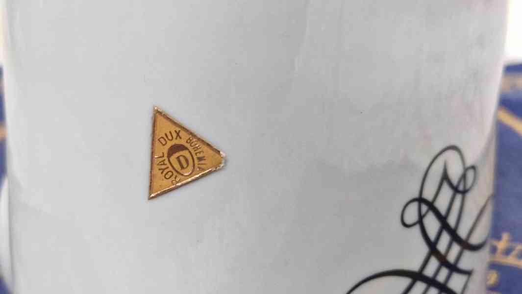 Porcelánová plastika Muzikant Royal Dux Atelier Signováno - foto 5