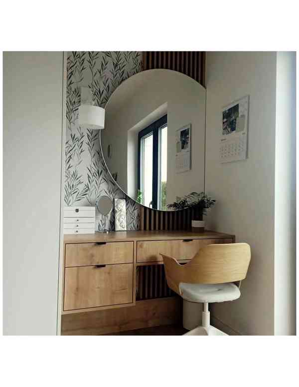 Kulaté koupelnové zrcadlo leštěné - KOLO cut side - foto 2
