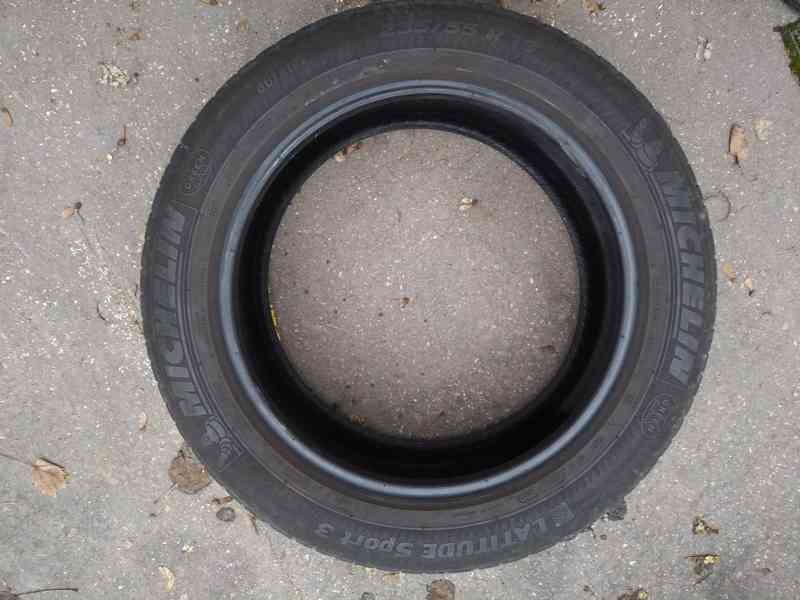 2 Pneus Été Michelin Latitude Sport 3 - 235/55 R19 101V - 5mm - Point 0917 - Occasion