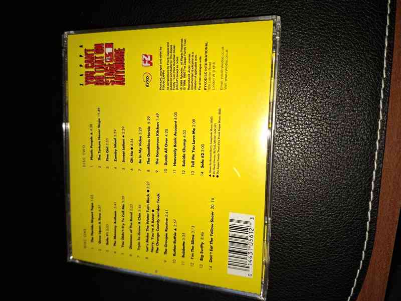 PRODAM 2X 2CD  ZAPPA - foto 2