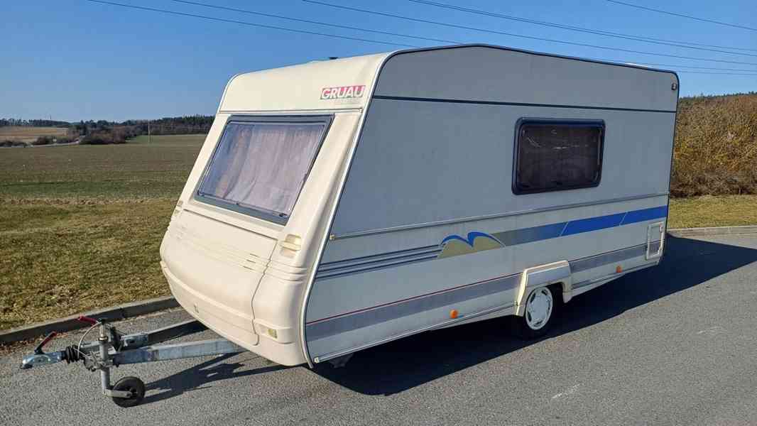 Karavan CRUAU de Luxe 420 + toaleta + 100 km + nová STK - foto 1