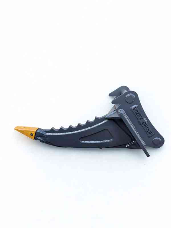 Odstraňovač kořenů, ripper pro rypadlo-nakladače CAT 428D,  - foto 6