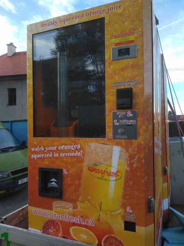 Oranfresh -automat na čerstvou pomerančovou šťá - foto 1