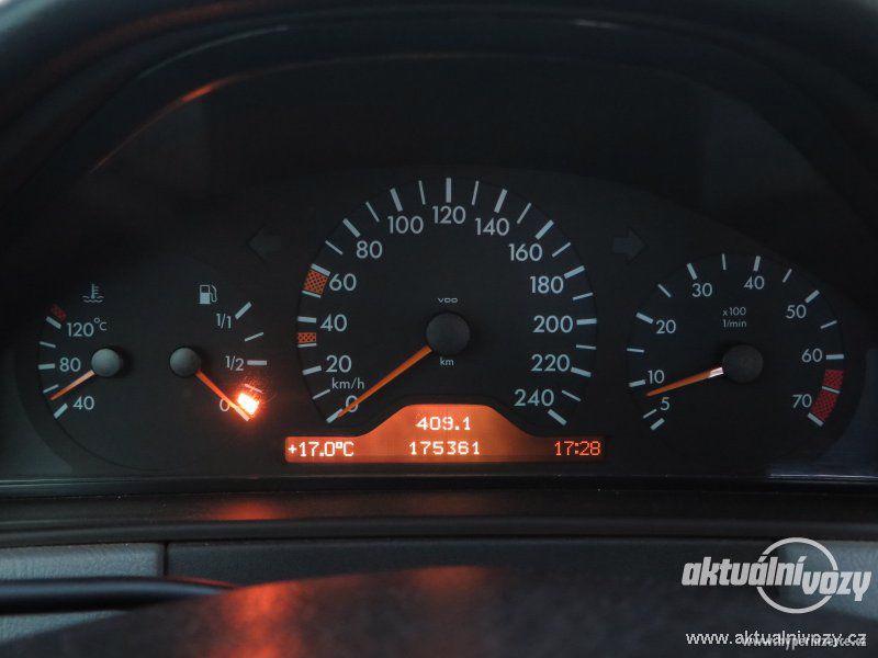 Mercedes E 2.6, benzín, RV 1998, el. okna, STK, centrál, klima - foto 20