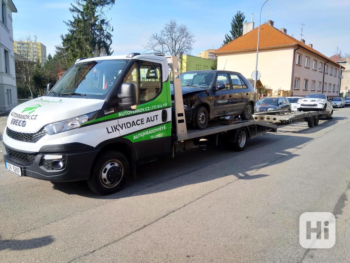 Ekologická likvidace vozidel zdarma s odvozem i odhlášením - foto 1