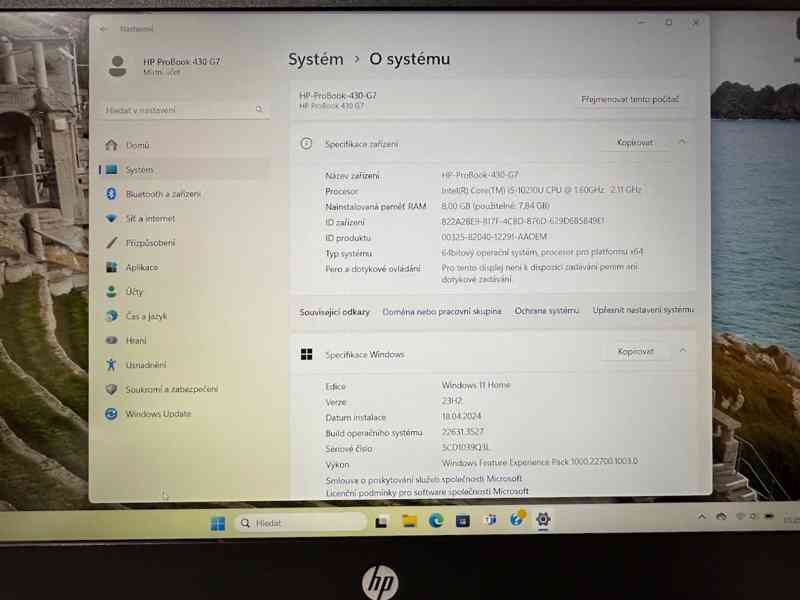 HP ProBook 430 G7, Office, Win 11 Pro - foto 3