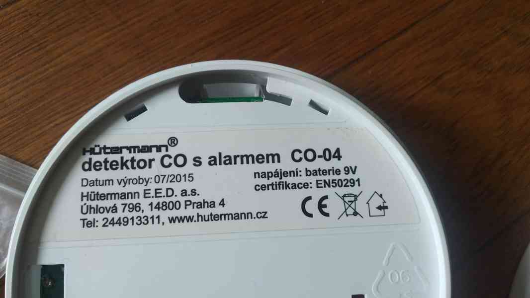 Detektor CO s alarmem - foto 4