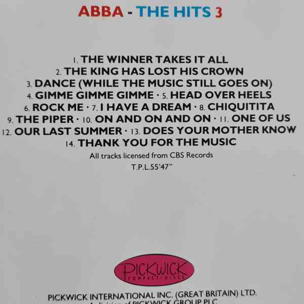 CD - ABBA / The Hit Box - (3 CD) - foto 8