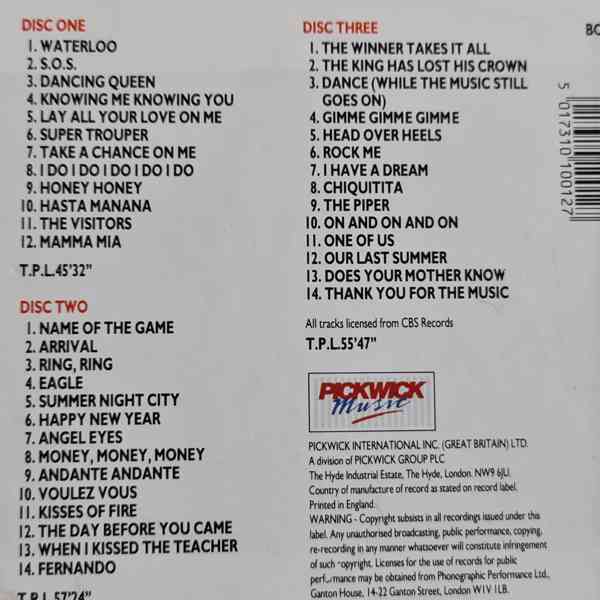 CD - ABBA / The Hit Box - (3 CD) - foto 2