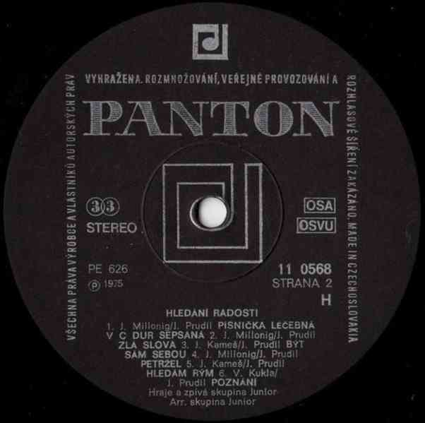 Junior ‎– Hledání radosti (LP)  - foto 4