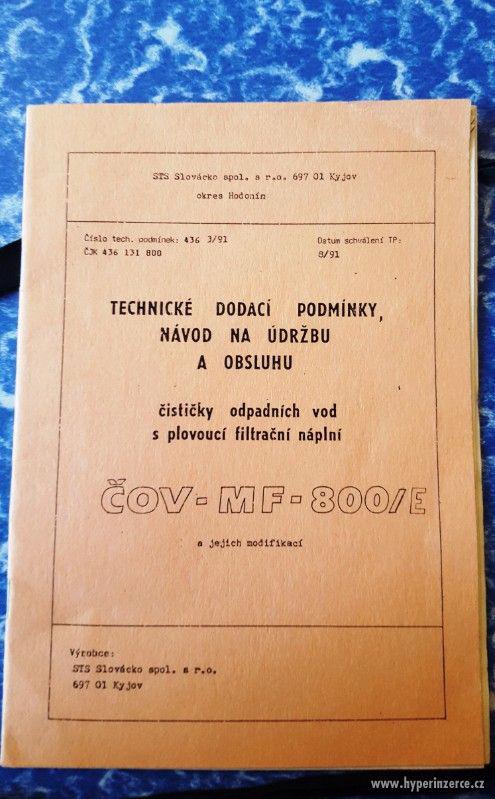 Čistička odpadních vod  ČOV-MF-800/E - foto 7