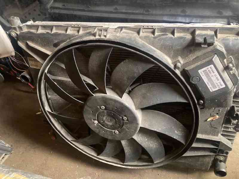 Mercedes  W164 ventilator+chladice A1645000093