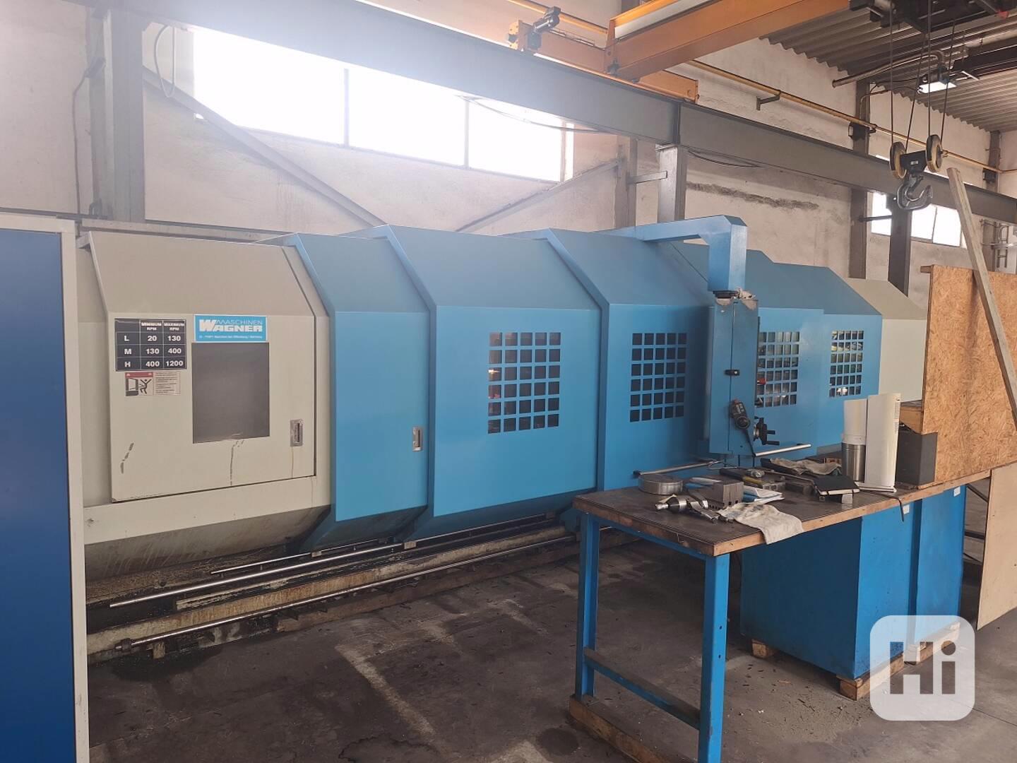 Použitý CNC soustruh WAGNER, WDR 1000 CNC, r. v. 2011 - foto 1