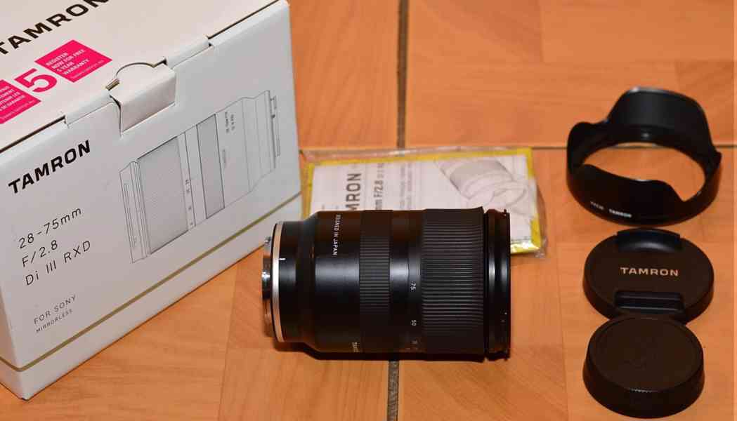 pro Sony FE -Tamron 28-75mm f/2,8  III RXD E mount - foto 3