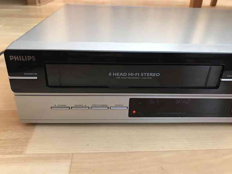 COMBO PHILIPS DVDR3510V - nahrává z VHS na DVD - foto 2