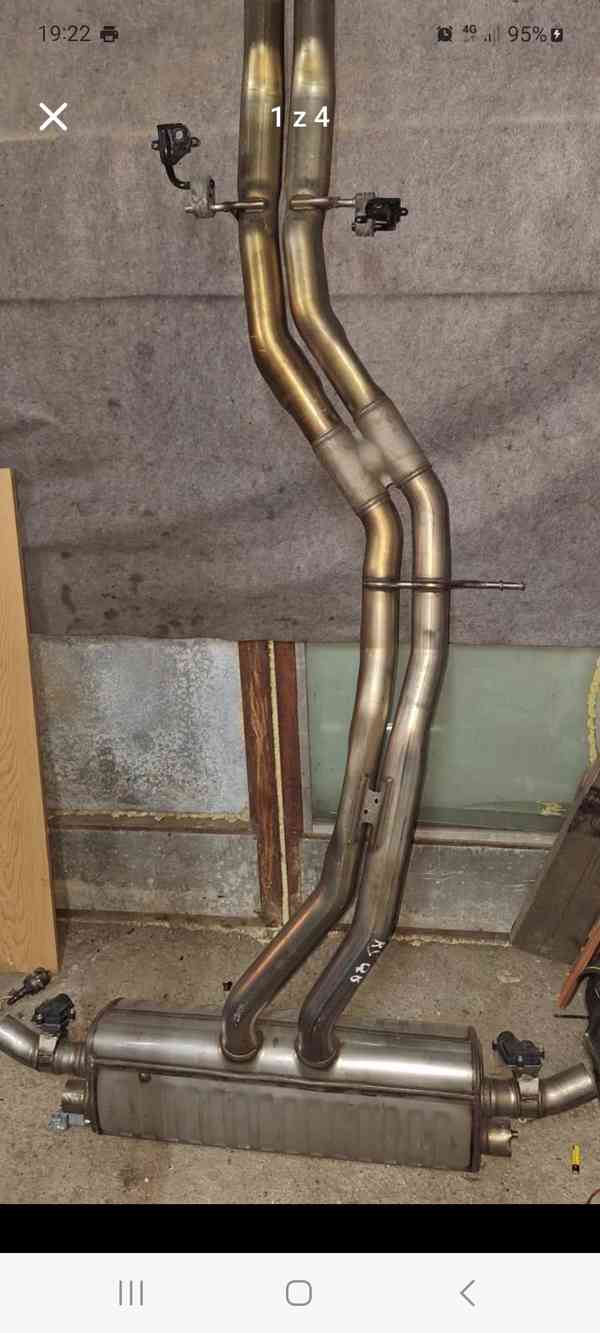 Originál výfuk s klapkami na Audi RS Q8, 4.0 fsi , biturbo. - foto 5