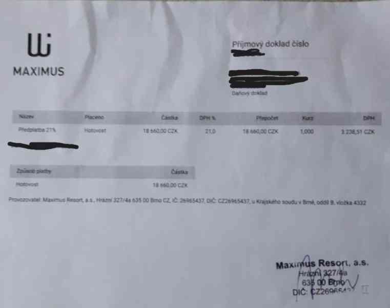 Dárkový poukaz do Maximus Resort Brno - foto 2