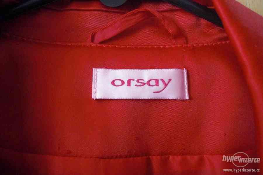 Ostře červené sako Orsay - foto 4