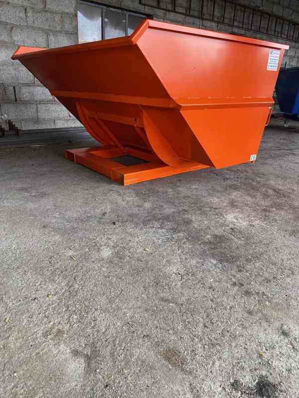 Pojemnik samoopróżniający się 2m3, kontener - foto 4