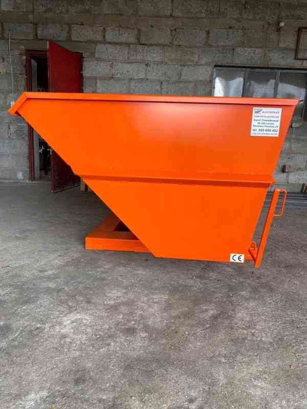 Pojemnik samoopróżniający się 2m3, kontener