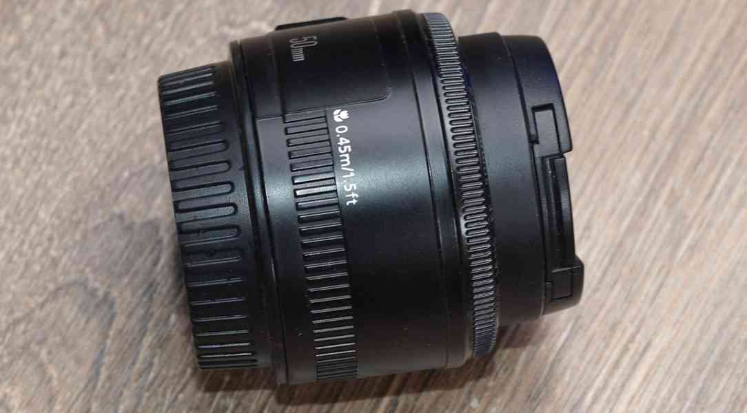 Canon EF 50mm f/1.8 II full-frame Pevný 2 generace - foto 6