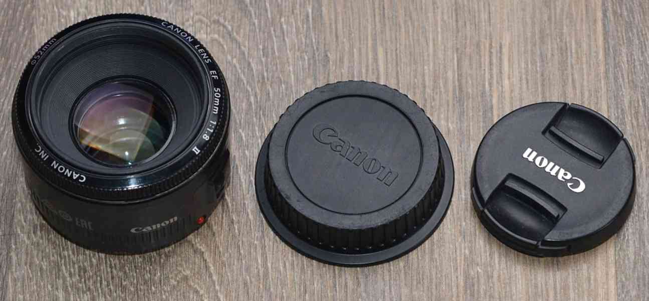 Canon EF 50mm f/1.8 II full-frame Pevný 2 generace