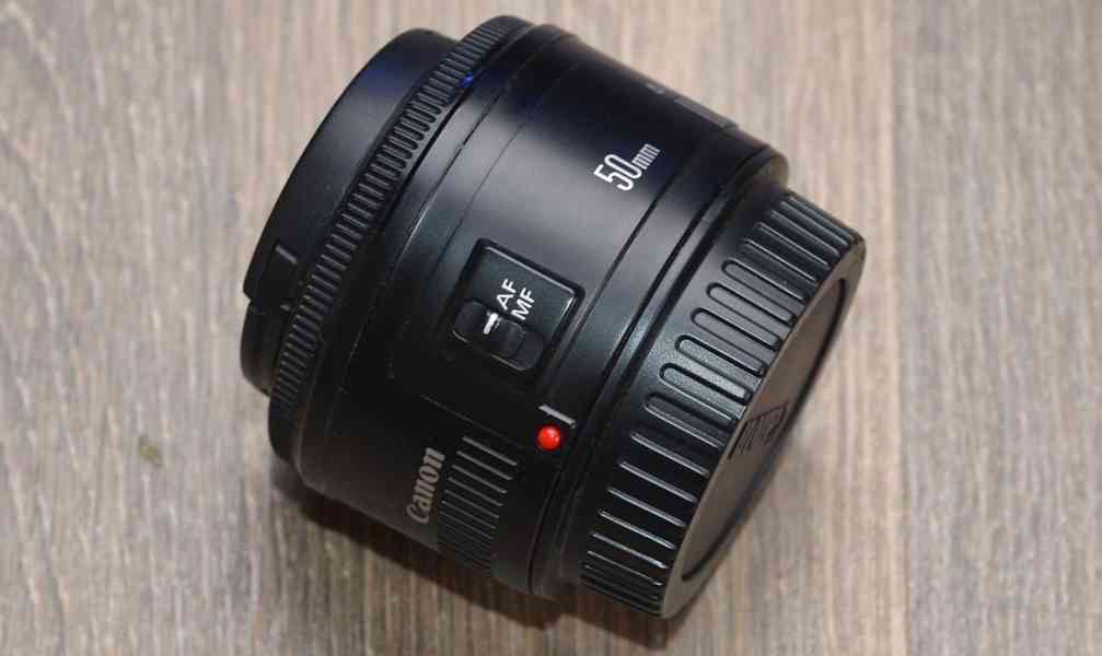 Canon EF 50mm f/1.8 II full-frame Pevný 2 generace - foto 5