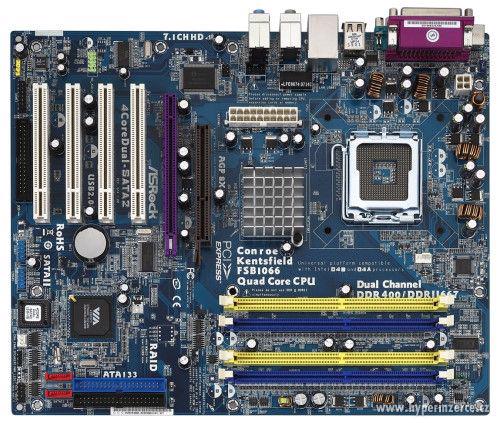 4CoreDual-SATA2 a navíc i  4-jádrový CPU Core 2 Quad 6600 - foto 1