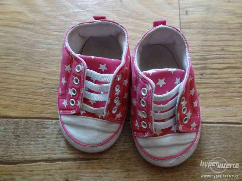 Dětské boty, capáky vel.18 - foto 3