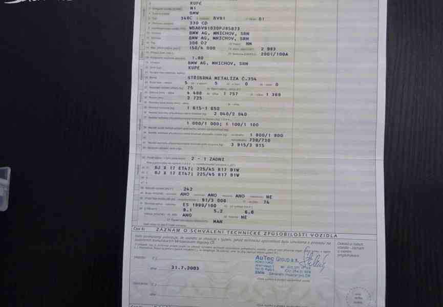BMW 330 CD r.v.2005 (150 kw) 1.Majitel - foto 17