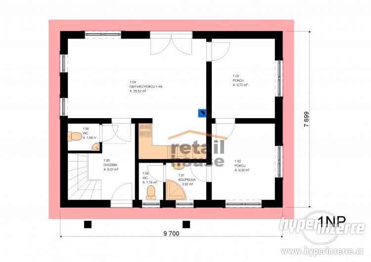 Rodinný dům Panda Elegant 6+kk, 120m2 - foto 2