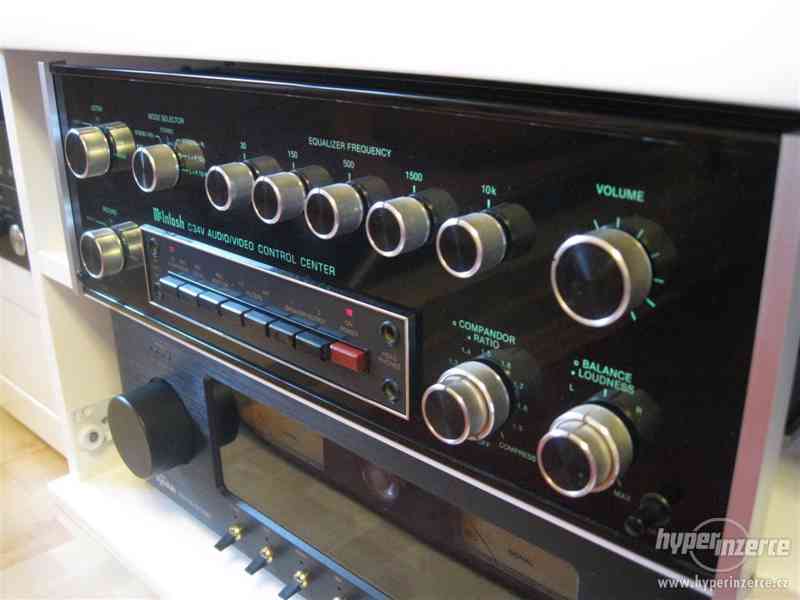 McIntosh  MC 2500, C 34 V, jedny z nejlepších komponentů zn. - foto 4