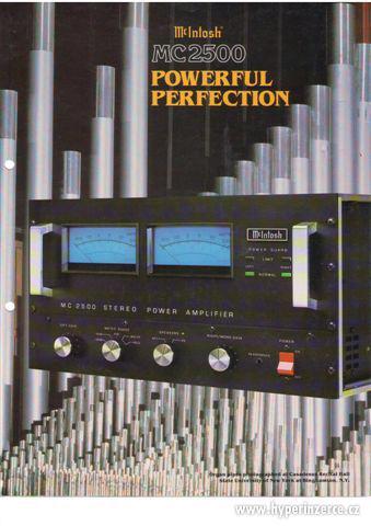 McIntosh  MC 2500, C 34 V, jedny z nejlepších komponentů zn. - foto 6