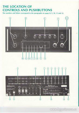 McIntosh  MC 2500, C 34 V, jedny z nejlepších komponentů zn. - foto 16