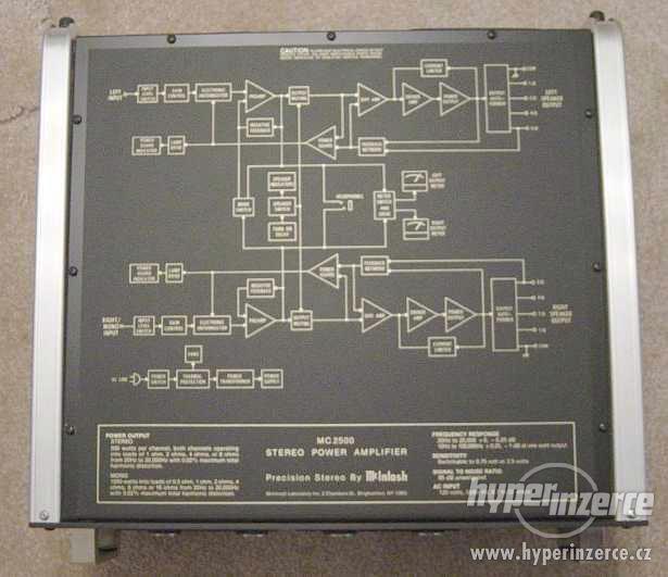 McIntosh  MC 2500, C 34 V, jedny z nejlepších komponentů zn. - foto 17