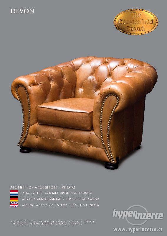 Chesterfield křeslo Devon bazar Hyperinzerce.cz