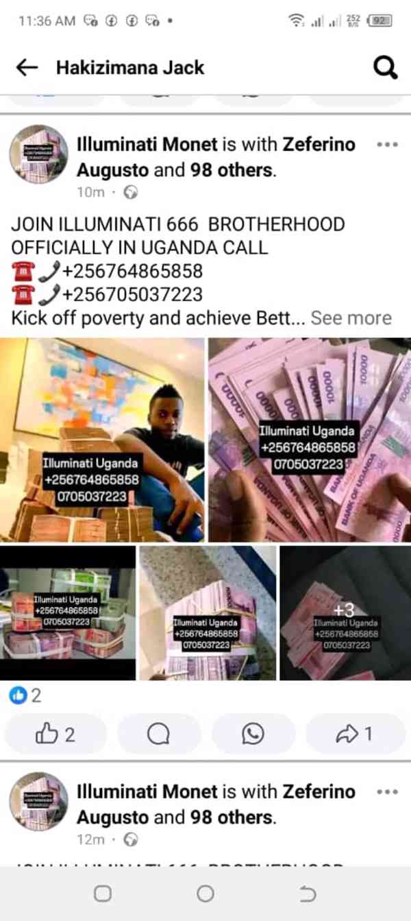 Illuminati Uganda 🇺🇬+256776650341/+256741577977