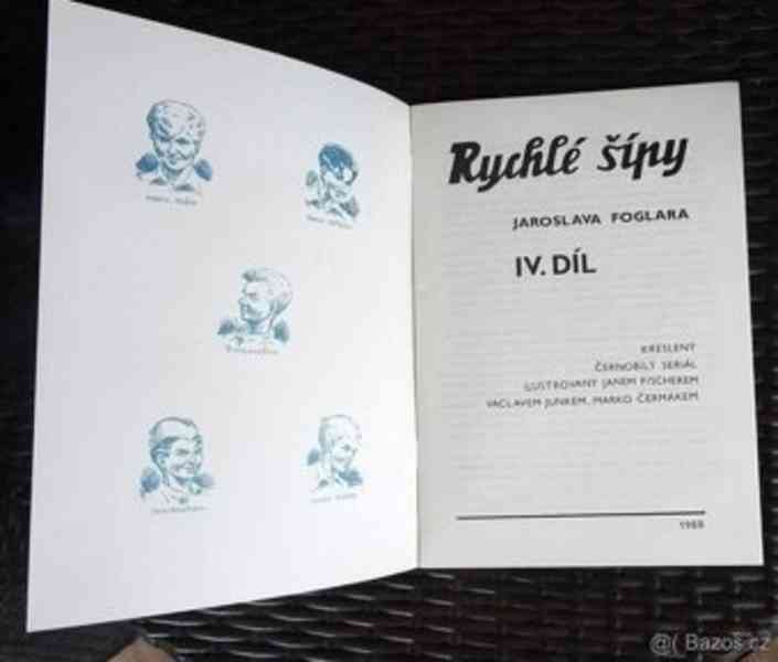 komiks Rychlé šípy - IV. díl souborného vydání z roku 1988 - foto 4