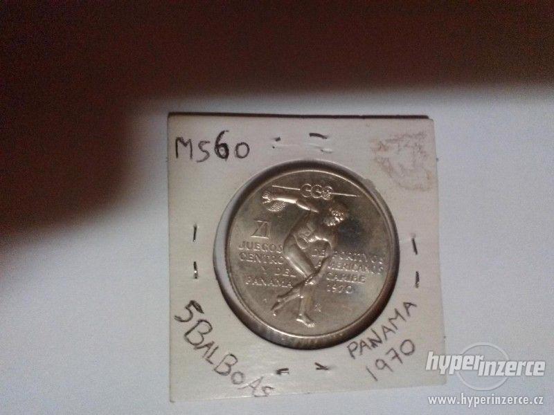 Pamětní mince 1970 Panama - stříbro - foto 1