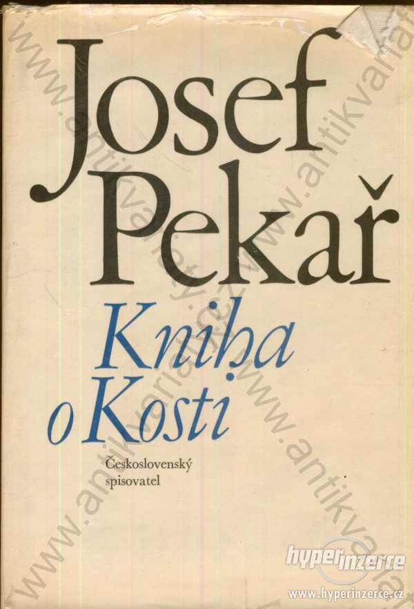 Kniha o Kosti Josef Pekař Kus české historie 1970 - foto 1