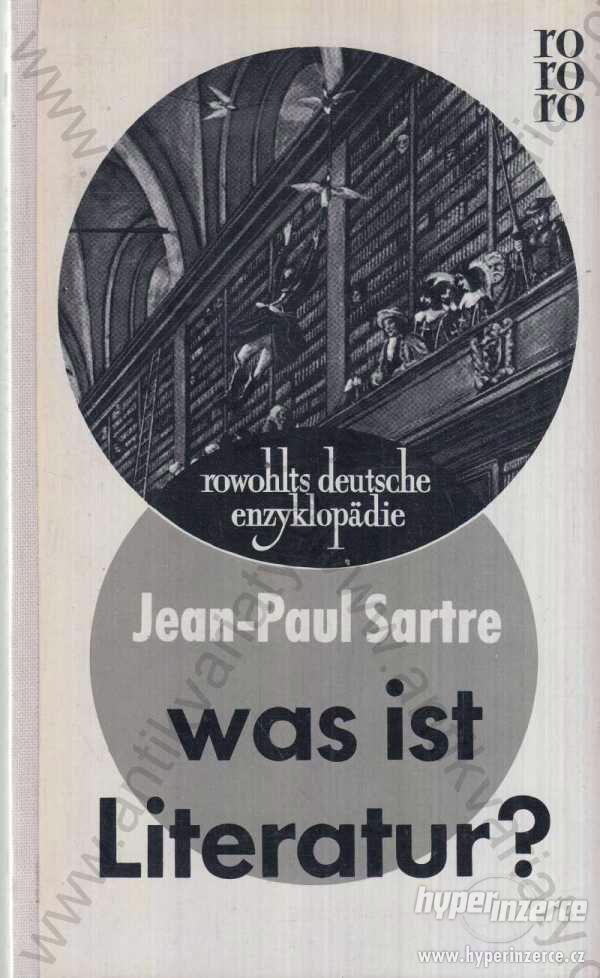 Was ist Literatur? Jean-Paul Sartre 1958 - foto 1