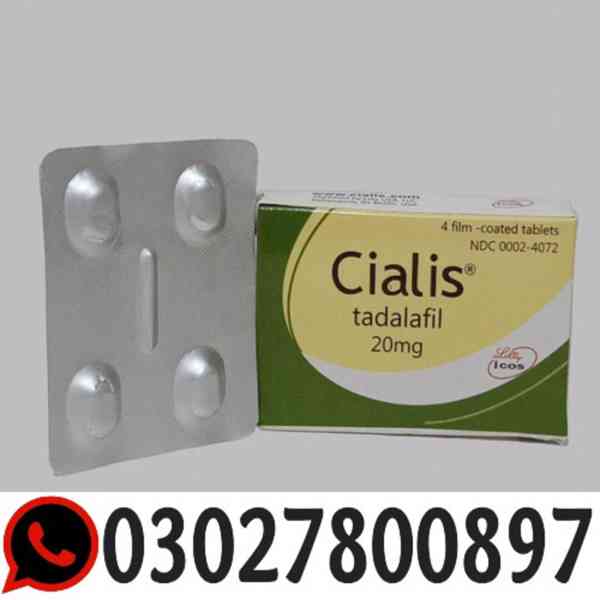 Cialis 20 mg 4 Tablets in Pakistan } 03027800897