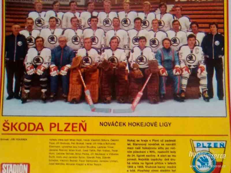 Škoda Plzeň - lední hokej 1979 - foto 1