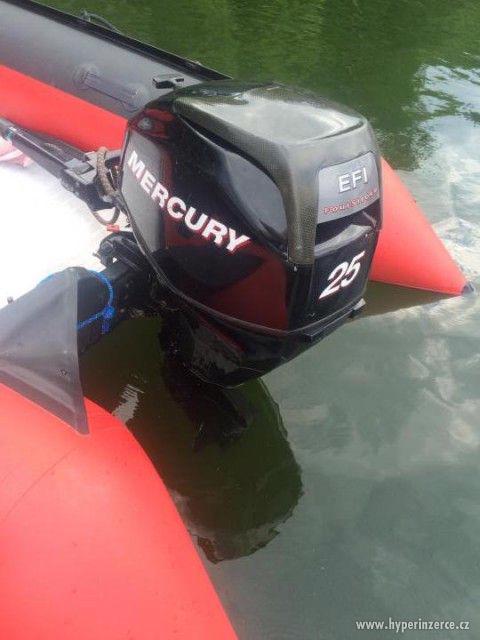 Quicksilver HD 430, Mercury 25 EFI - foto 3