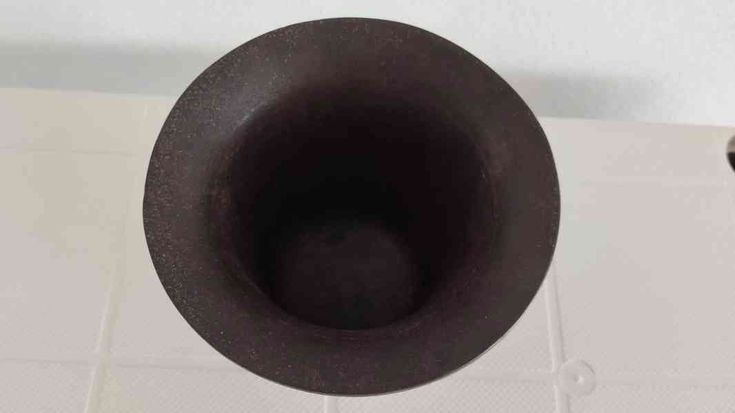 Válečný litinový hmoždíř s dělem a rokem 1914-1917 + tlouk - foto 10