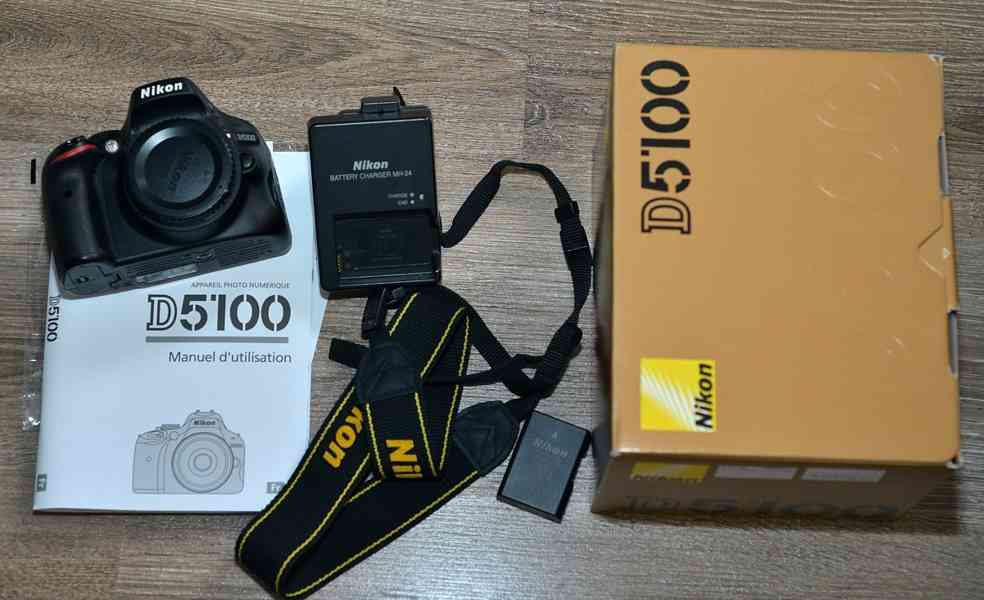 Nikon D5100 APS-C*16.2MPix CMOS*Full HDV 4200 Exp. - foto 1