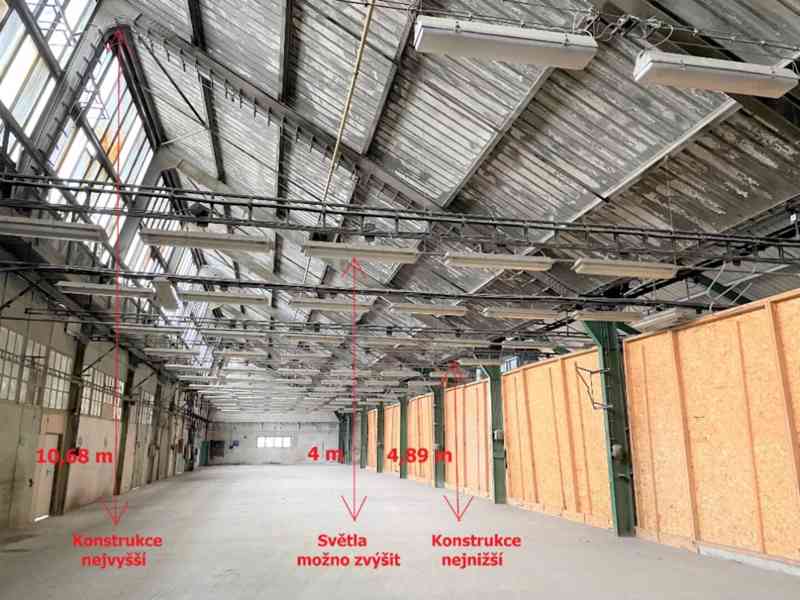 Nájem výrobních prostor 4700 m2, vlečka, rampy, LOUNY - foto 12